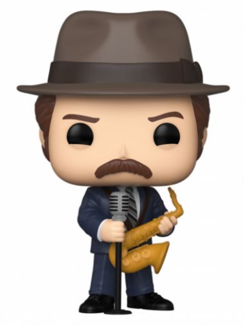 FUNKO ACTION FIGURES FUNKO POP PARKS & REC: DUKE SILVER